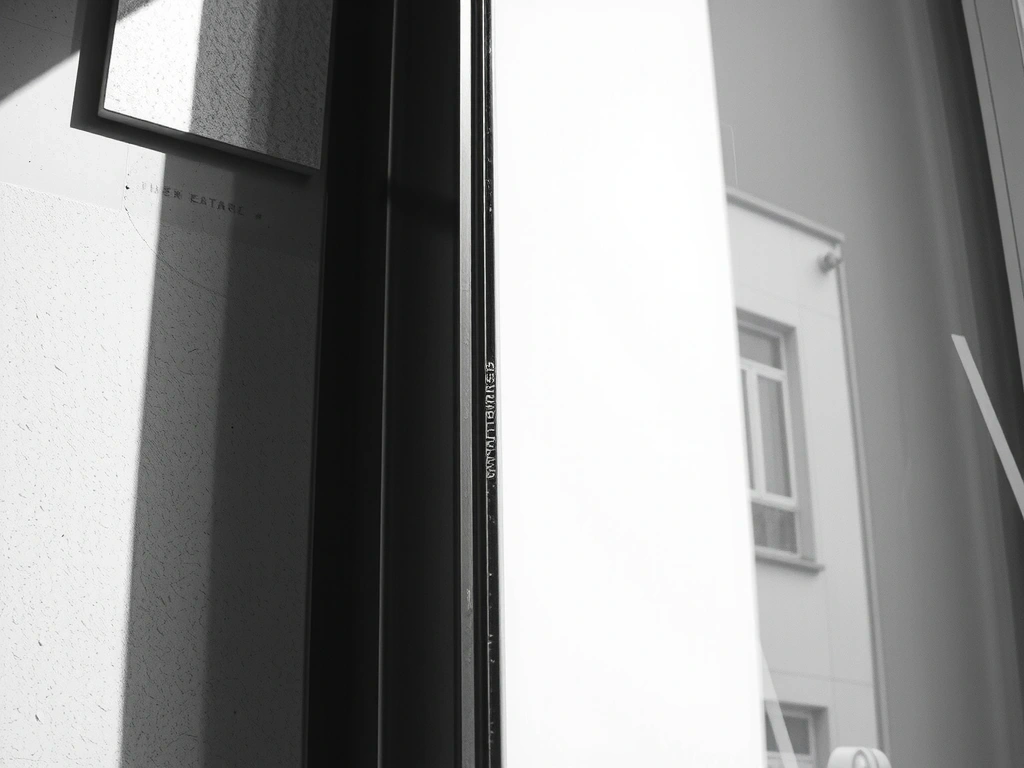 Détail architectural brutaliste